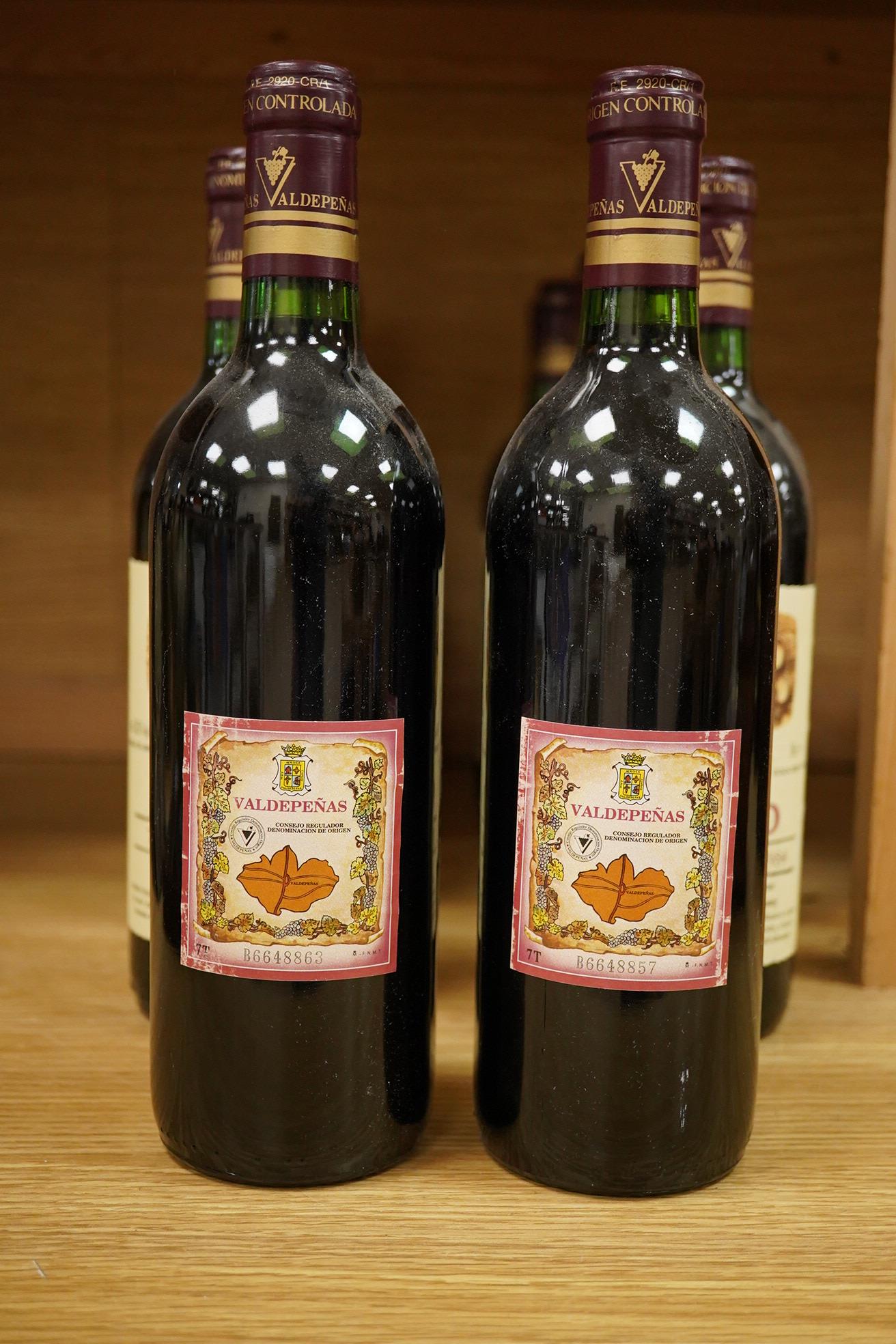 Twelve bottles of Vina Madero, Tinto Reserva, 1984.